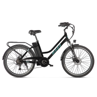 Электровелосипед Eltreco Gelbert Moon Черный