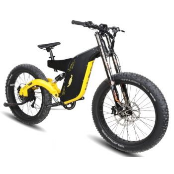 Электровелосипед электрофэтбайк Медведь 3.0 1000 Черно-желтый