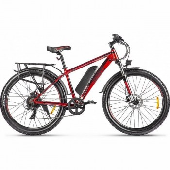 Электровелосипед велогибрид Eltreco XT 850 new (красно-черный)