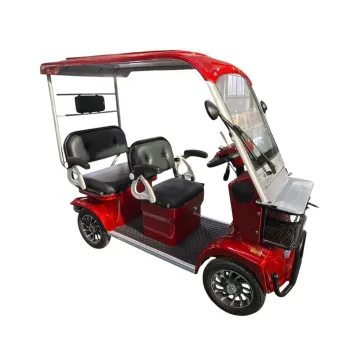 Гольфкар GreenCamel Сонора A3 ECO (3 seats 1000W R8) Красный